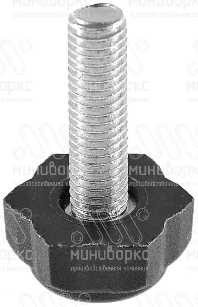 Опора резьбовая  m8x30 22 – 22М8-30ЧС | картинка 1