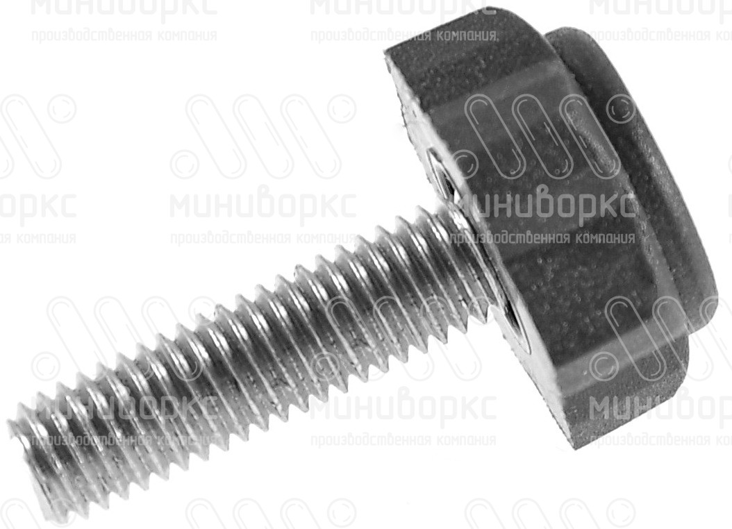 Опора резьбовая  m8x30 22 – 22М8-30ЧС | картинка 2