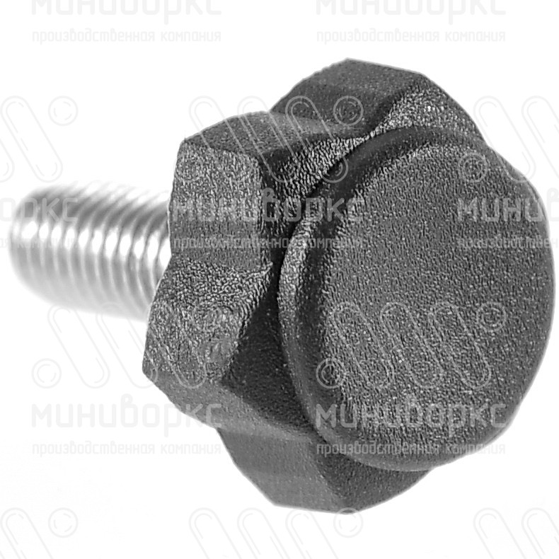 Опора резьбовая  m8x25 22 – 22М8-25ЧС | картинка 3