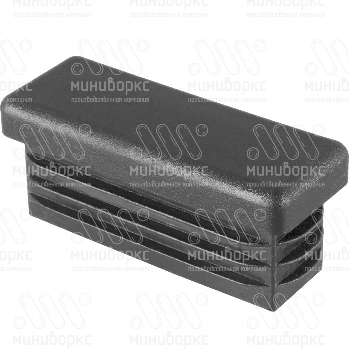 Прямоугольные заглушки для труб 40x15 – ILR40x15-BIANCO | картинка 1